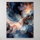 Search for alcohol ink posters Blue
