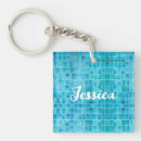 Search for glass mosaic keychains Blue