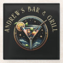 Search for black and gold coasters Vintage