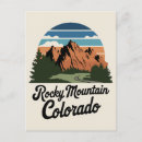 Search for rocky mountain national park postcards Matching family tourist trip