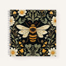 Search for vintage bee notebooks Cottagecore