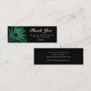 Search for peacock feather business cards Modern