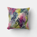 Search for purple and green pillows Pink