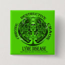 Recherche de conscience de la maladie badges Lyme