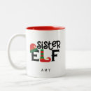Recherche de elfes tasses Rouge et vert