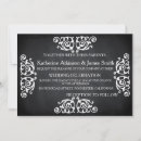 Search for rustic chalkboard wedding invitations Modern