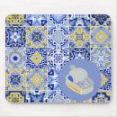 Recherche de carreau tapis souris Bleu