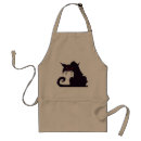 Search for grumpy aprons Black cat