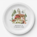 Search for enchanted forest paper plates Woodland