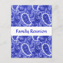 Recherche de paisleys invitations Blanc