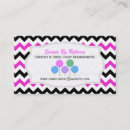 Recherche de motif de chevron cartes visite Customer