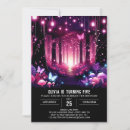 Search for enchanted birthday invitations Cute