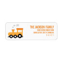 Search for railroad return address labels Birthday