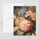 Search for vintage floral still life postcards Nature
