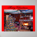Search for christmas fireplace posters Snow