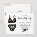 Search for black bachelorette party invitations Black and white