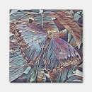 Recherche de papillon abstrait magnets Nature