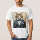 Search for cat in suit tshirts Cute