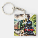 Search for train keychains Dog