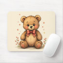 Recherche de ours brun tapis souris Mignon