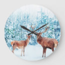 Recherche de cerfs horloges Arbres