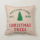 Search for christmas tree farm pillows Burlap