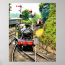 Recherche de locomotives à vapeur posters Vintage