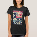 Search for vintage japanese art tshirts Wave