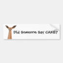 Search for cake bumper stickers Birthday
