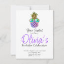 Search for pineapple pool party invitations Cute