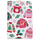 Search for ugly christmas sweater gift bags Reindeer