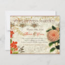 Recherche de collages français vintages invitations Floral