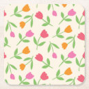 Recherche de fleur tulipe dessous de verres Botanique