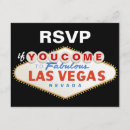 Search for vegas wedding rsvp cards Red