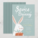 Search for some bunny is turning one birthday invitations Easter