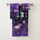 Search for purple christmas bath towels Snowflakes