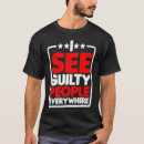 Search for guilty clothing People