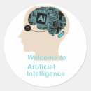 Recherche de intelligence autocollants Science