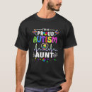 Search for autism aunt tshirts Heart