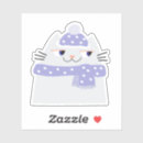 Search for winter cat stickers Cute