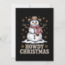 Search for western christmas invitations Santa