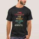 Search for non believer tshirts Agnostic