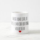 Search for volunteer appreciation mugs Typography