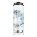 Search for cute whale travel mugs Watercolor