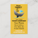 Search for tweeting business cards Facebook