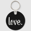 Search for love life keychains Black