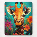 Search for giraffe design mousepads Animals
