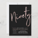 Recherche de black rose gold birthday invitations Noir