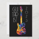 Search for guitarist invitations Colourful