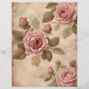 Search for roses scrapbook paper Elegant